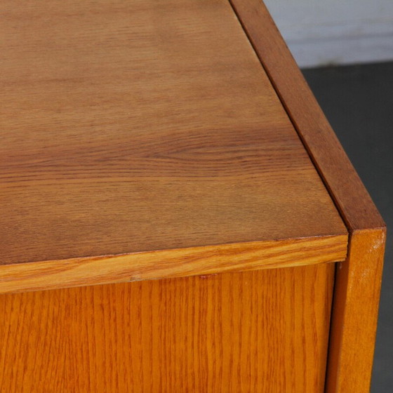 Image 1 of Vintage oak chest of drawers for Drevozpracujici Zavody, Czechoslovakia 1970