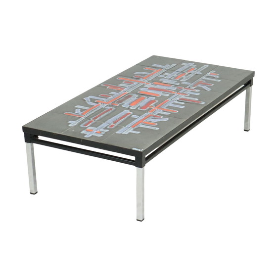 Image 1 of Abstract Ceramic Tile Table Belarti Adri