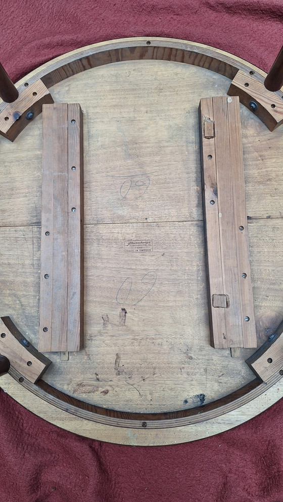 Image 1 of Teak Extensible Table By Alberts Tibro