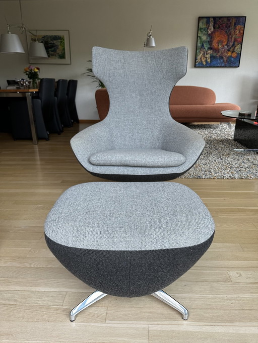 Leolux Caruzzo avec pouf