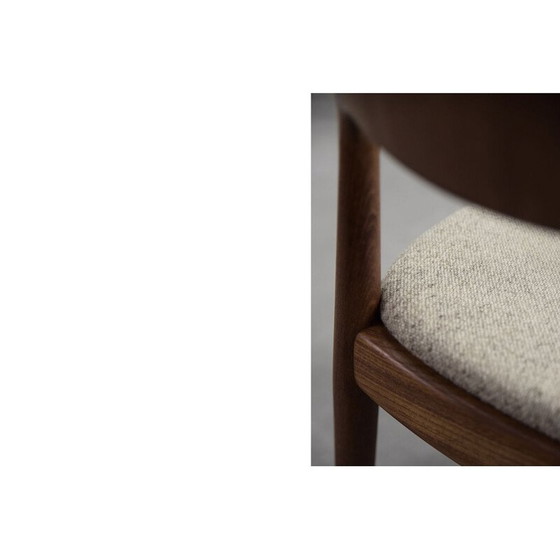 Image 1 of Juego de cuatro sillas de comedor danesas de teca de mediados de siglo de Glostrup Møbelfabrik, años 60