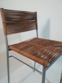 2x Bonacina Miss B tabouret de bar S design Tito Agnoli
