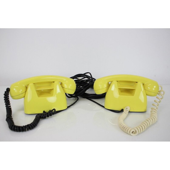 Image 1 of Mid-century functional Tesla phone, Czechoslovakia 1974