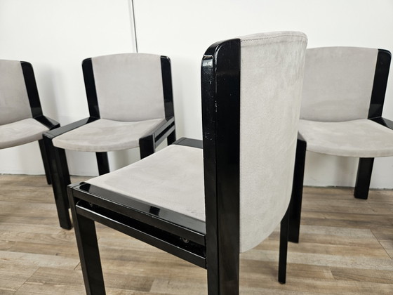 Image 1 of Set Of 4 Chairs P300 By Joe Colombo For Pozzi