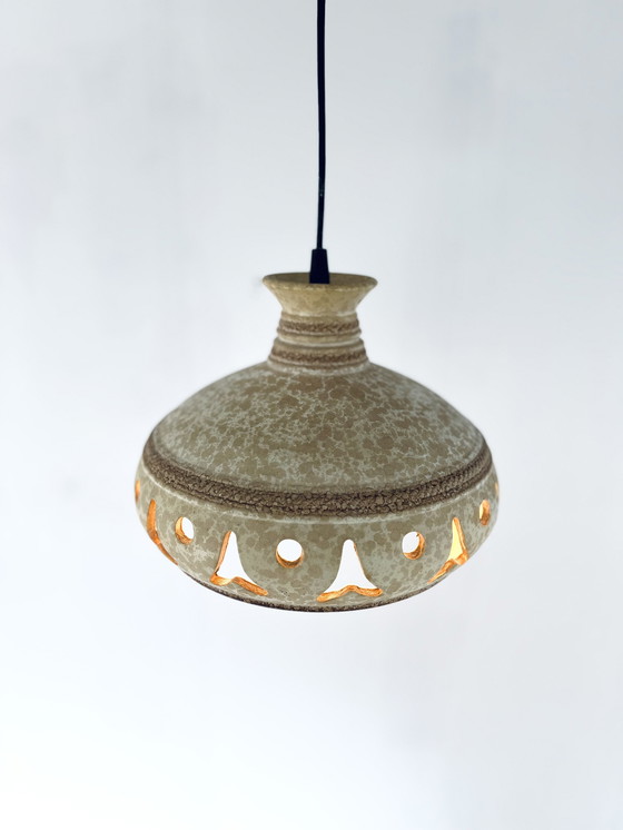 Image 1 of Ceramic Fat Lava Pendant Lamp '60