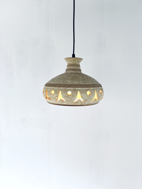 Image 1 of Ceramic Fat Lava Pendant Lamp '60