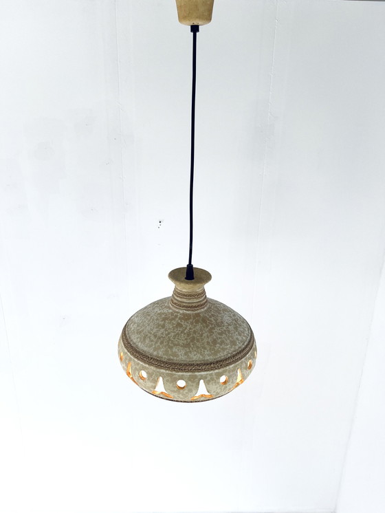 Image 1 of Ceramic Fat Lava Pendant Lamp '60