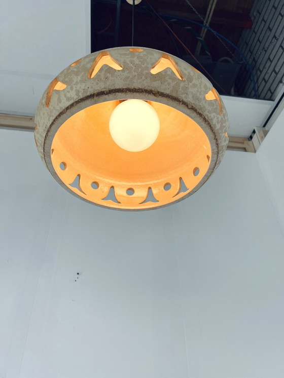 Image 1 of Ceramic Fat Lava Pendant Lamp '60