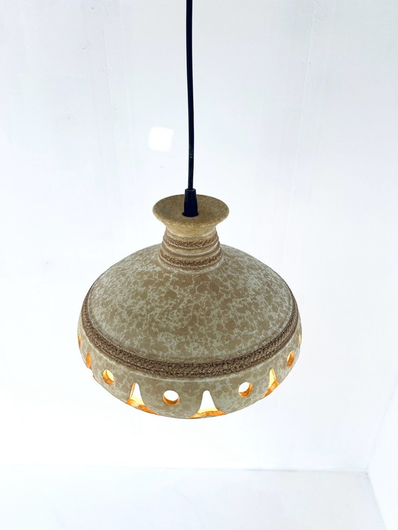 Image 1 of Ceramic Fat Lava Pendant Lamp '60