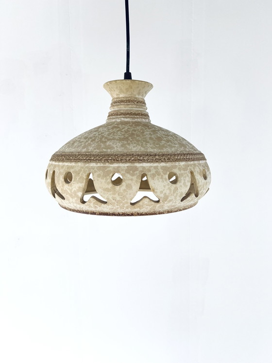 Image 1 of Ceramic Fat Lava Pendant Lamp '60