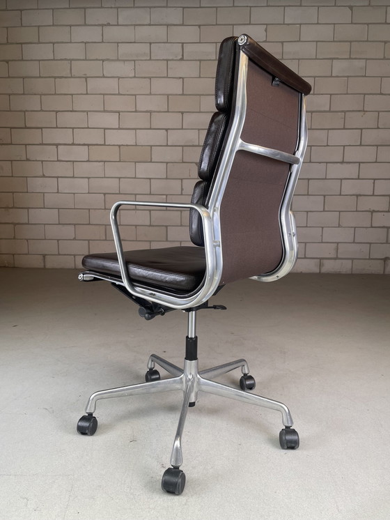 Image 1 of Vitra Ea 219 Soft Pad Desk Chair Brown