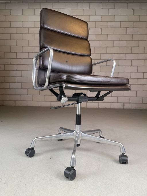 Vitra Ea 219 Soft Pad Desk Chair Brown