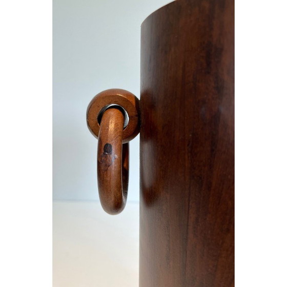 Image 1 of Vintage wooden umbrella stand, France 1950