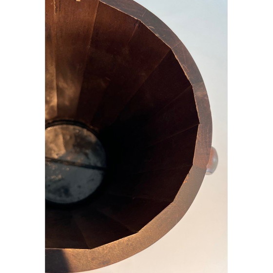 Image 1 of Vintage wooden umbrella stand, France 1950