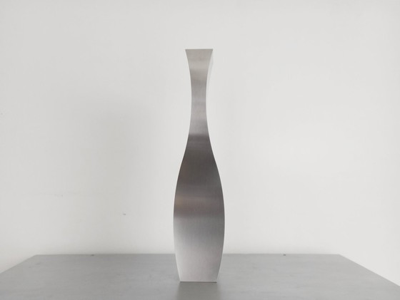 Image 1 of Lino Sabattini'S Rustic/Postmodern Vase - Designer Carlo Colombo 1990'S