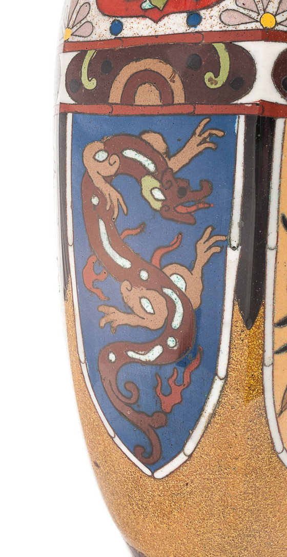 Image 1 of Pair Of Japanese Vases