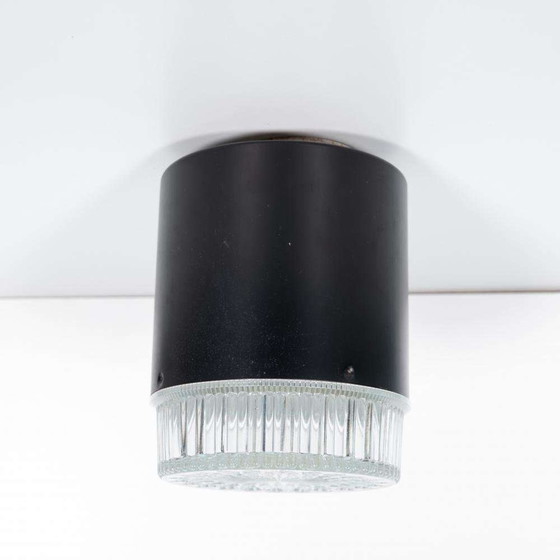 Image 1 of Lampada da soffitto in vetro vintage anni '60
