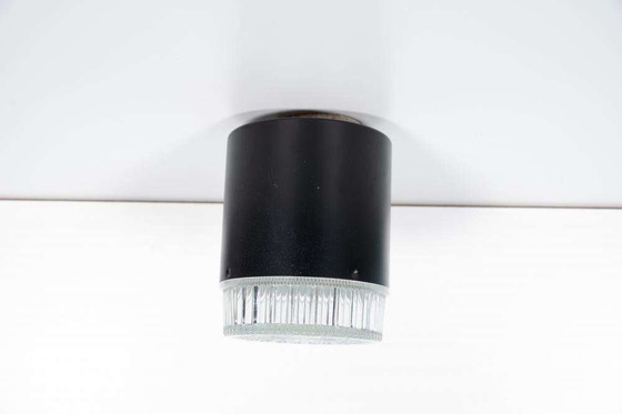 Image 1 of Plafonnier vintage en verre des années 1960