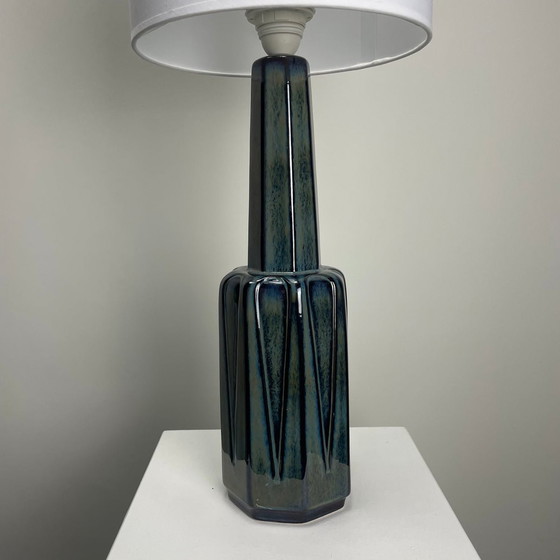 Image 1 of Large Ceramic Table Lamp 1033 by Søholm Denmark Stentoj 1960