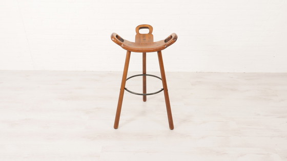 Image 1 of 4x Tabouret de bar Sergio Rodrigues Marbella