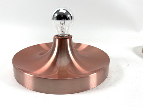 Image 1 of Charlotte Perriand Teka discus lamp copper Ufo