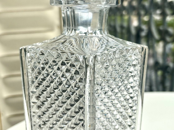 Image 1 of Pointed Diamond Baccarat Carafe 