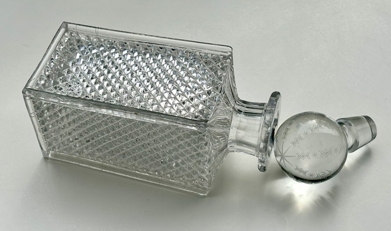 Image 1 of Pointed Diamond Baccarat Carafe 