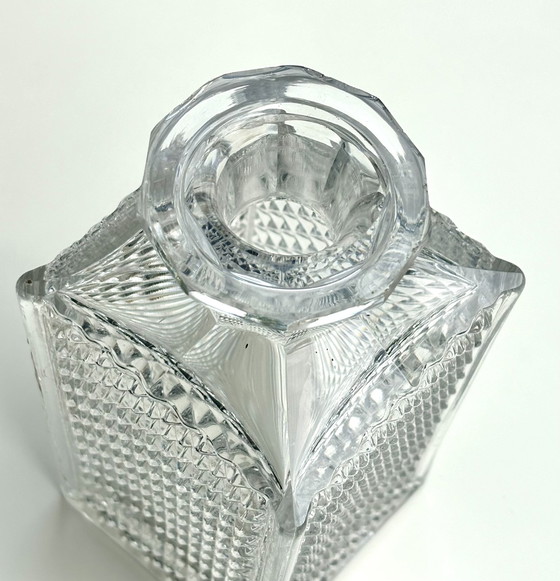 Image 1 of Pointed Diamond Baccarat Carafe 