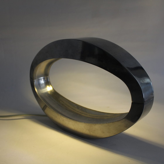 Image 1 of Elliptical chrome lamp Berio from Massive