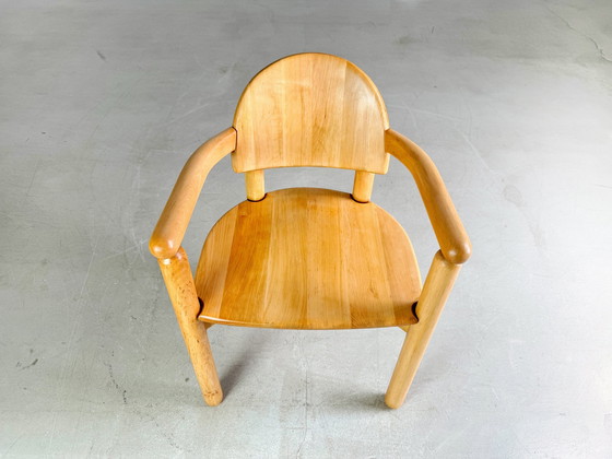 Image 1 of Mid - Century chair Rainer Daumiller armrest beech vintage