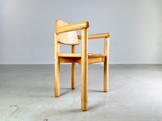 Image 1 of Mid - Century chair Rainer Daumiller armrest beech vintage