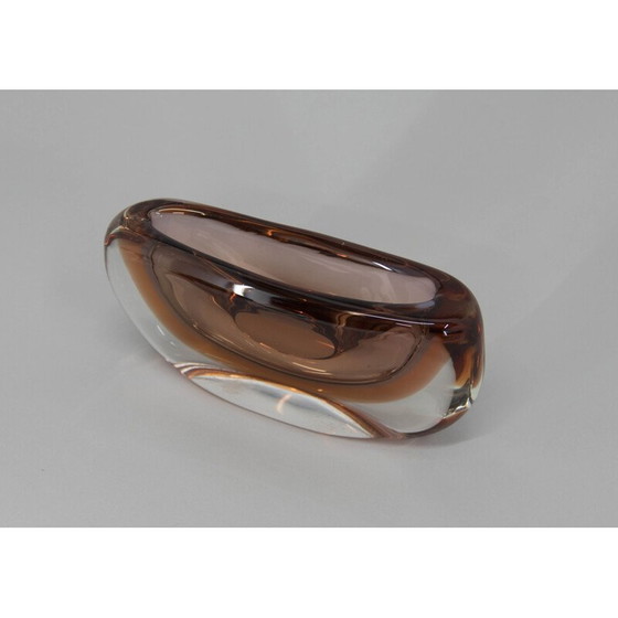 Image 1 of Vintage art glass vase by Jaroslav Svoboda, Czech 1980