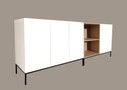 E-Design Sideboard With TV Lift Incl. TV
