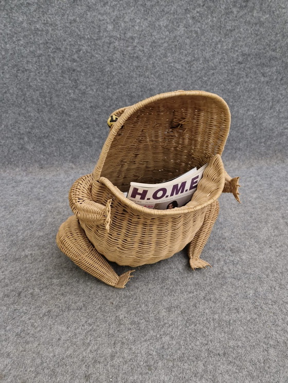 Image 1 of Portariviste danese, design anni '60, '70, vintage, retrò, portariviste anni '60