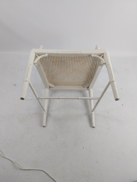 Image 1 of Faux bamboo chippendale chair in style of jonathan adler 