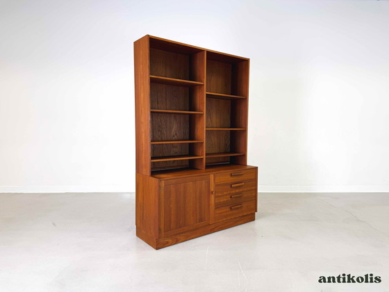 Image 1 of Mid - Century bookshelf Troeds Nils Jonsson Teak Sweden Domi Monté