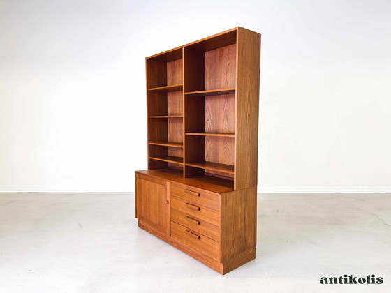 Image 1 of Mid - Century bookshelf Troeds Nils Jonsson Teak Sweden Domi Monté