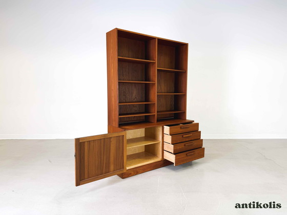 Image 1 of Mid - Century bookshelf Troeds Nils Jonsson Teak Sweden Domi Monté