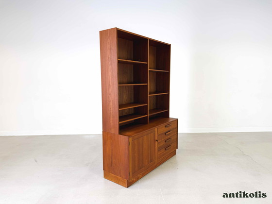 Image 1 of Mid - Century bookshelf Troeds Nils Jonsson Teak Sweden Domi Monté