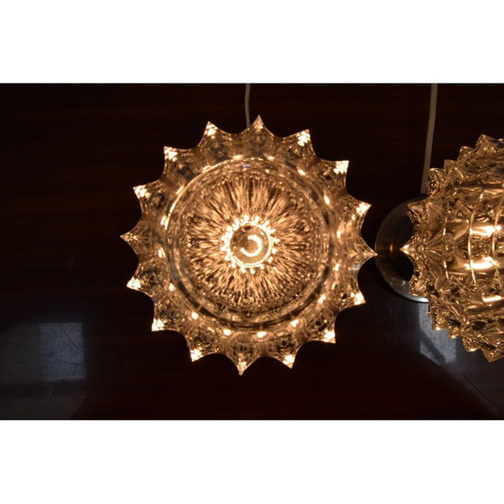 Image 1 of Pair of mid-century table lamps by Kamenicky Senov, Czechoslovakia 1960s