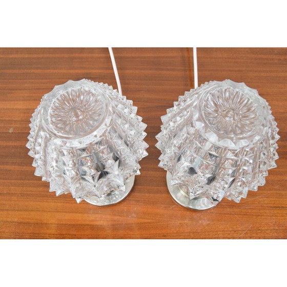 Image 1 of Pair of mid-century table lamps by Kamenicky Senov, Czechoslovakia 1960s