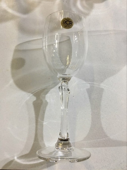 10 Glasses , 5 Large And 5 Smaller : Royal Crystal Rock (Rcr)