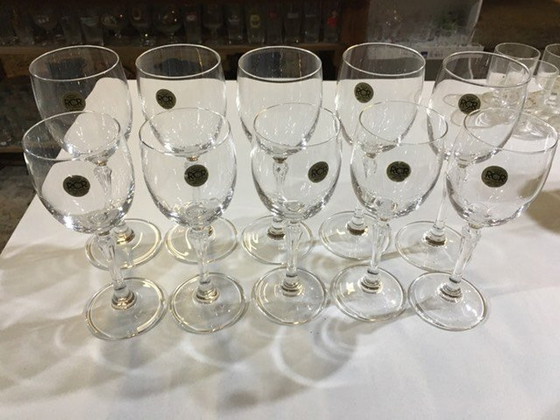 Image 1 of 10 Glasses , 5 Large And 5 Smaller : Royal Crystal Rock (Rcr)