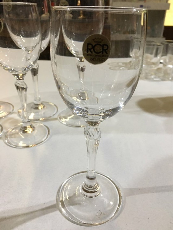 Image 1 of 10 Glasses , 5 Large And 5 Smaller : Royal Crystal Rock (Rcr)