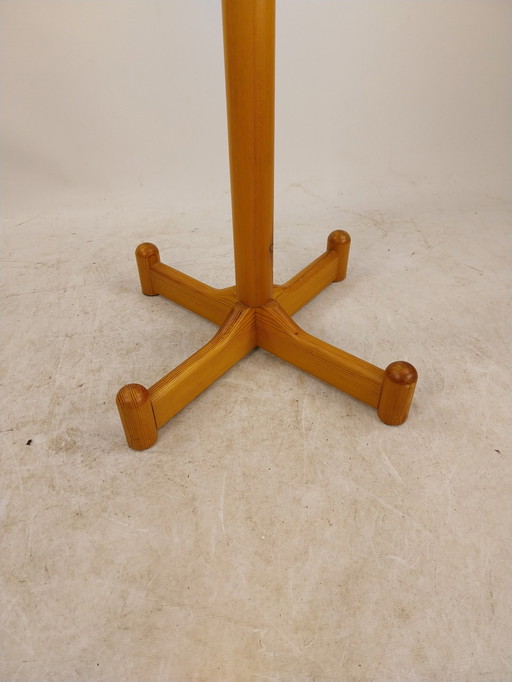 1 X Scandinavian Pine Coat Rack 1970'S