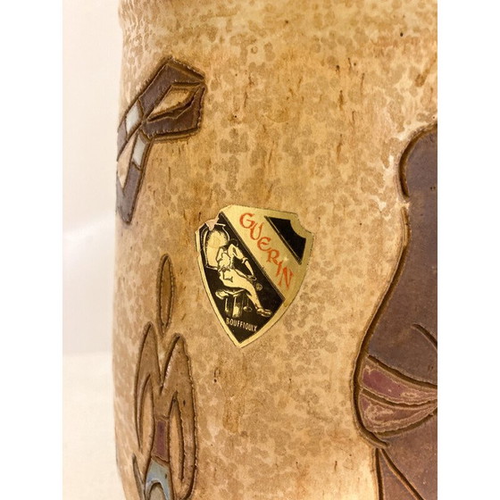 Image 1 of Vintage ceramic table lamp by Roger Guérin, Belgium