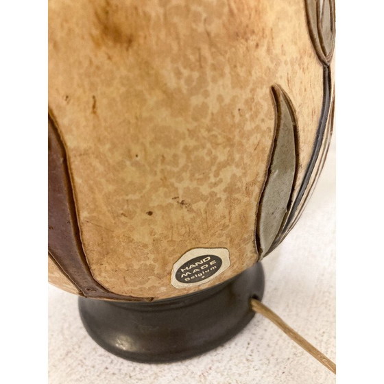 Image 1 of Vintage ceramic table lamp by Roger Guérin, Belgium