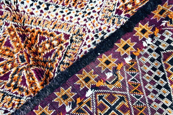 Image 1 of Tappeto Marmoucha vintage marocchino 480 x 220