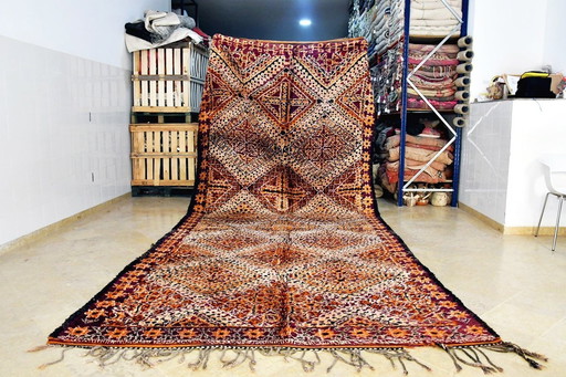 Moroccan vintage Marmoucha rug 480 x 220