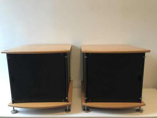 2X Auping Nightstands - Storage cabinet - Cupboard